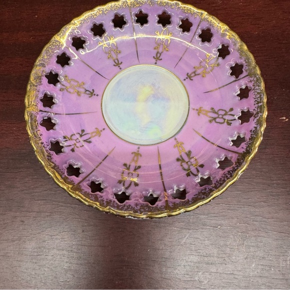 Enesco Tea China Cup & Saucer Japan Pink Gold Vintage - Picture 8 of 16